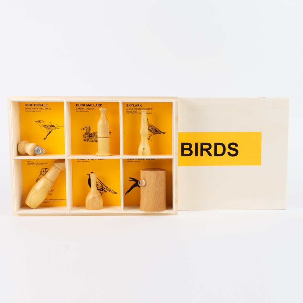 american bird call set of six