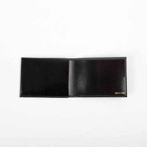 alice park kidskin wallet slot style black