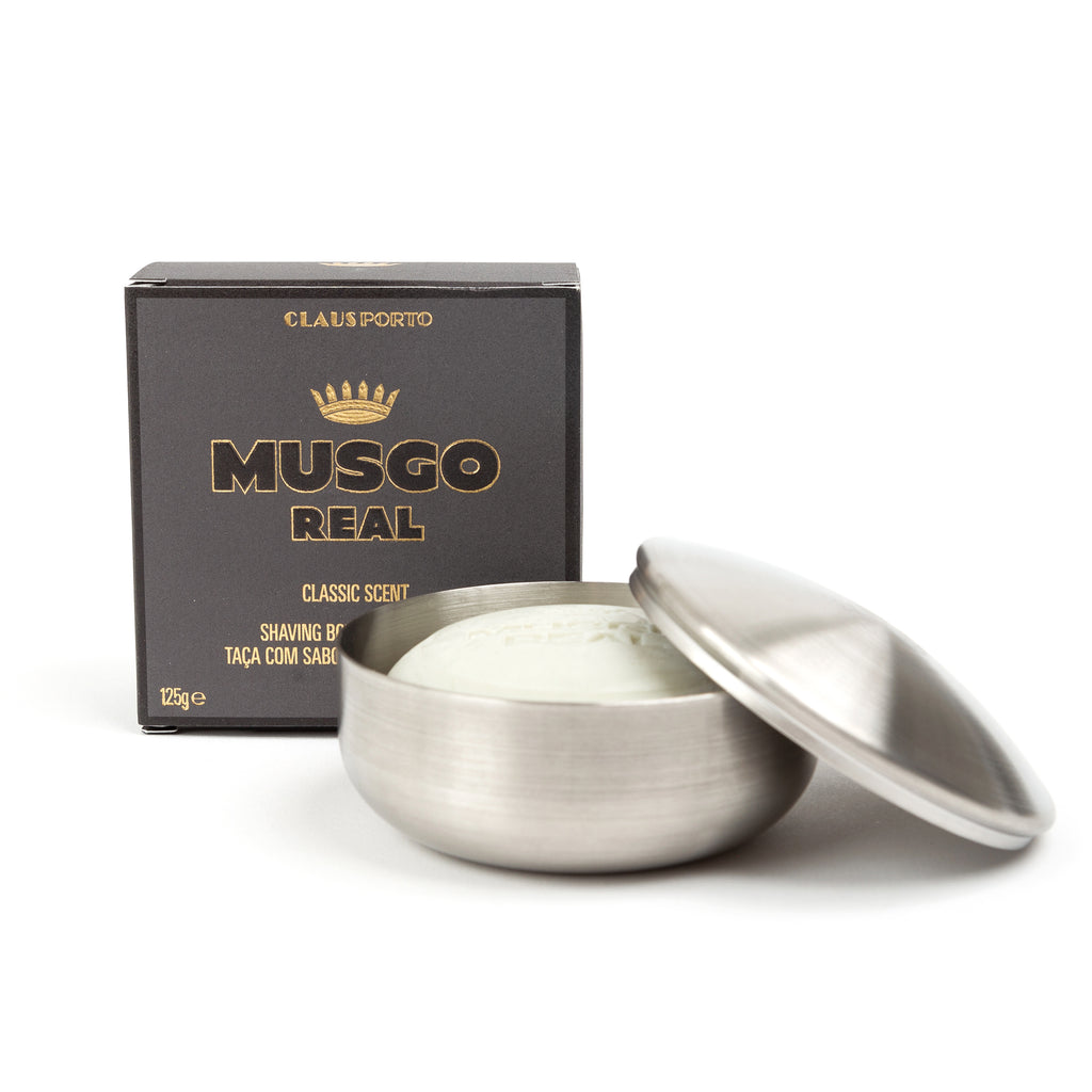 Musgo Real Shaving Bowl & Soap - Classic Scent
